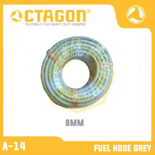 A-14 FUEL HOSE GREY 8MM