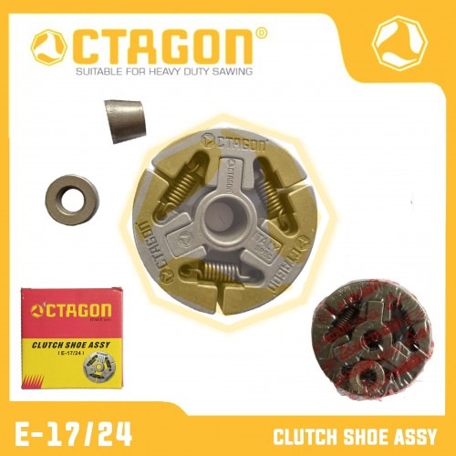 E-17/24 CLUTCH SHOE + SPIDER NEW ASSY