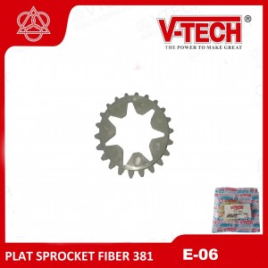 PLAT SPROCKET FIBER